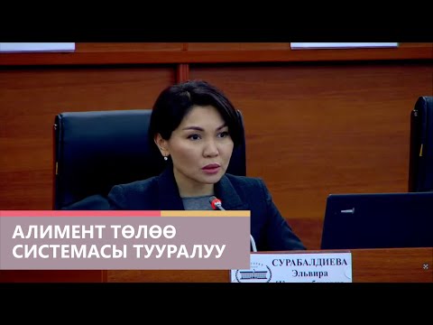 Видео: Алимент төлөө системасы жөнүндө