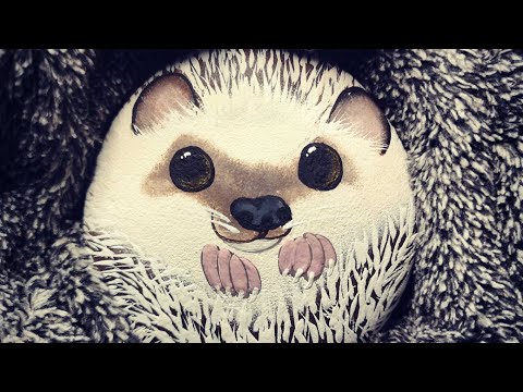 Видео: Расписной ёжик