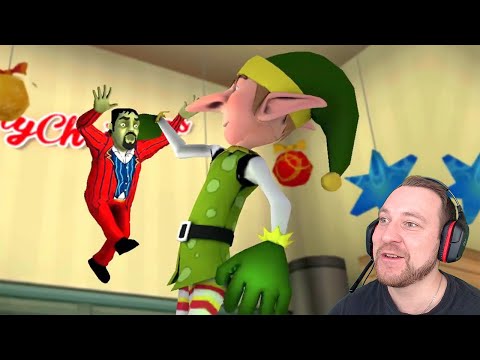 Видео: МУЖ МИСС ТИ ПРОТИВ ЭЛЬФОВ Scary Stranger 3D игра от разработчиков Scary Teacher 3D