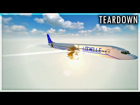 Видео: ВЗОРВАЛ В НЕБЕ РАБОЧИЙ САМОЛЁТ! TEARDOWN