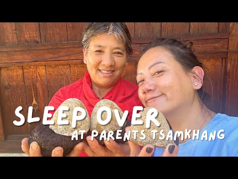 Видео: Посещение родителей Цамкханг | Ночёвка в Паро | Шопинг | Сувенир Pema Gatshel