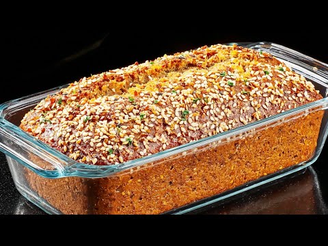 Видео: Здоровый хлеб БЕЗ муки! Lentil bread за 5 минут! При диабете и избыточном весе