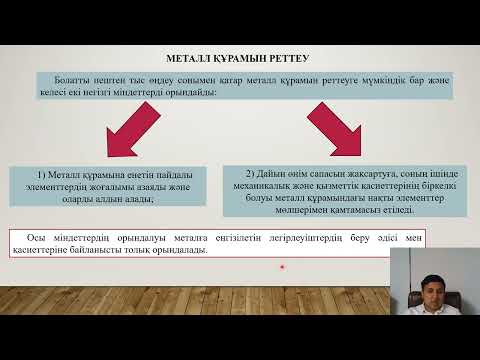 Видео: Дәріс 11  Әбдірашит А М   БӨТТ