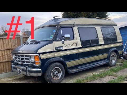 Видео: Спасение Додж Рам Ван "Гниль" После 15 Лет Простоя // Dodge Ram Van B250 Rescue After 15 Years