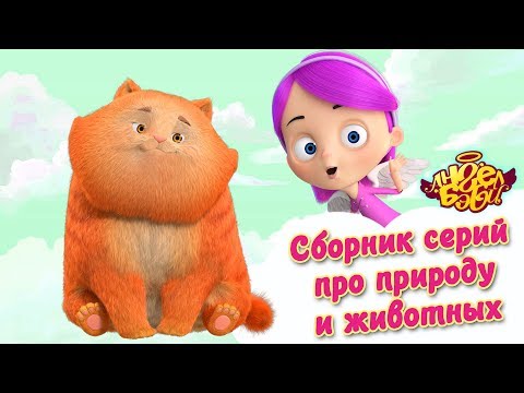 Видео: Ангел Бэби - Сборник серий про природу и животных | Развивающий мультфильм для детей