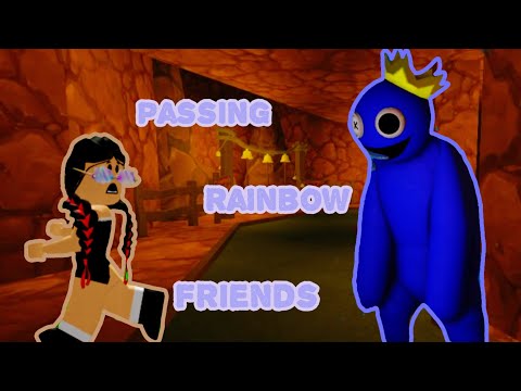 Видео: прохожу игру радужные друзья/ rainbow friends🎀🌷