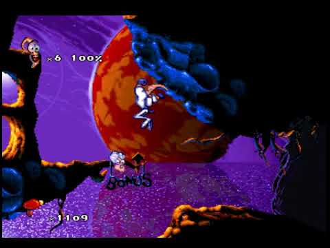 Видео: [PS1] Earthworm Jim 2 (Original) - Сэмпл перевода