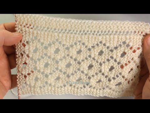 Видео: Ажурная кайма "Дороти" / Вязание спицами.