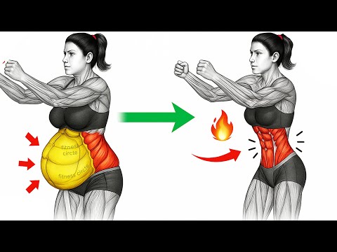 Видео: 15 лучших утренних упражнений 🔥 30-минутная тренировка пресса стоя для сжигания жира и заряда эне...