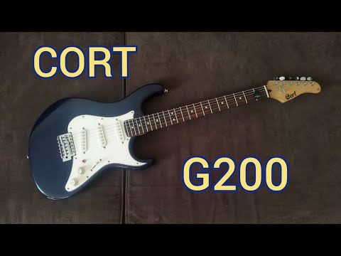 Видео: На обслуживании электрогитара Cort G200. Maintenance of guitar Cort G200.