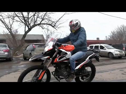 Видео: Мотоцикл ADVENTURE 250. Тест-драйв.