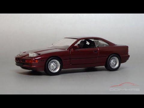 Видео: Масштабные модели с барахолки: купил редкий BMW 850i E31 от Schabak Modell 1:43