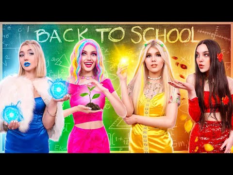 Видео: Чотири Сезони В Реальному Житті! Дівчина Зима, Весна, Літо і Осінь