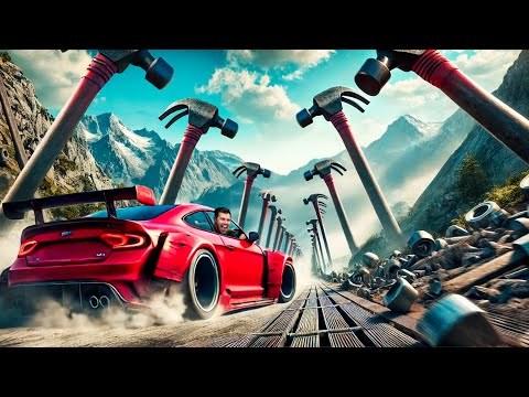 Видео: Это может быть самый сложный вайпаут! | BeamNG Pt. 3