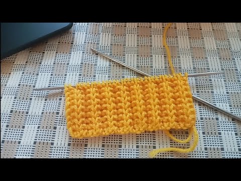 Видео: Резинка патронташ спицами. Очень лёгкий, но очень красивый.