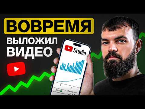 Видео: Ты публикуешь видео НЕ В ТО ВРЕМЯ, поэтому у тебя МАЛО просмотров