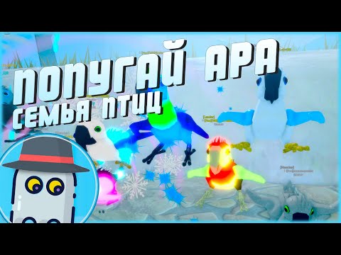 Видео: 🦜ПОПУГАЙ АРА🐤СЕМЬЯ ПТИЦ 🐦РОБЛОКС (ОБНОВЛЕНИЕ) 🐣ROBLOX 🐤FEATHER FAMILY 🦜MACAW🐤UPDATE🐦
