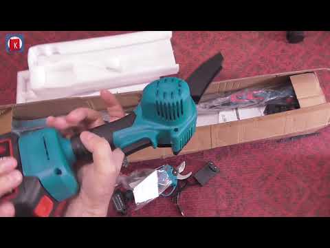 Видео: Мега набор для садовников! Электро секатор, цепная пила и телескопиеский удлинитель