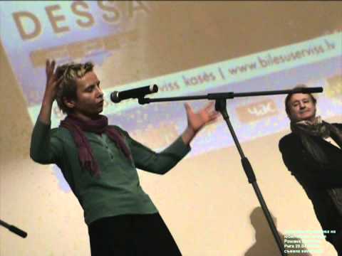 Видео: С.Сурганова Роману Виктюку