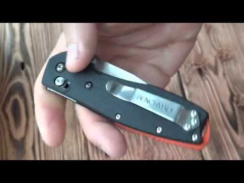 Видео: Benchmade Griptilian. DECO. Кастомные накладки. Custom Scales.