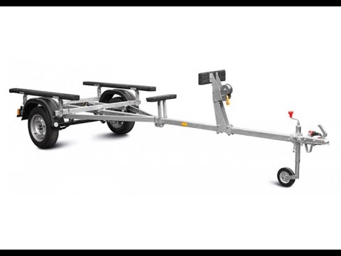 Видео: МЗСА 81771С.012 Прицеп для лодок.