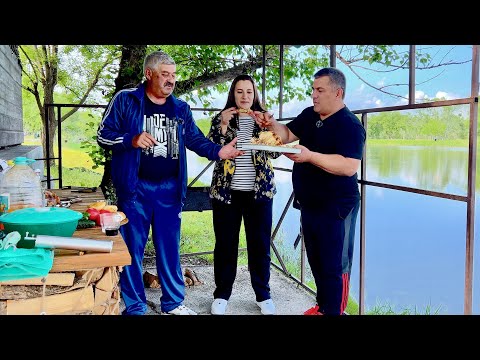 Видео: Рыбалка и Отдых с Друзьями В Июне На Берегу с Вкусным Ужином!