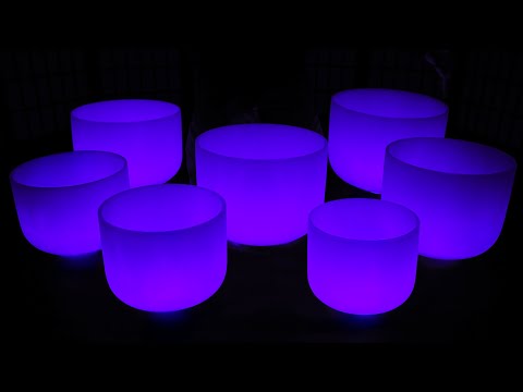 Видео: Хрустальные чаши (12 часов) 💤 Глубокая целебная музыка, выброс серотонина и дофамина