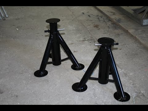 Видео: Подставки под автомобиль. Дубль два.