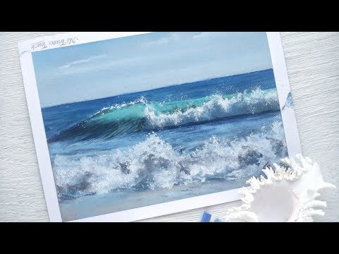 Видео: Море пастелью