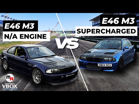 Видео: BMW M3 E46 против BMW M3 E46 с наддувом — стоит ли тратить 10 тысяч фунтов стерлингов на наддув M3?