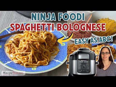 Видео: Спагетти болоньезе Ninja Foodi (ЛЕГКИЙ рецепт приготовления в скороварке, вынуть и запустить)