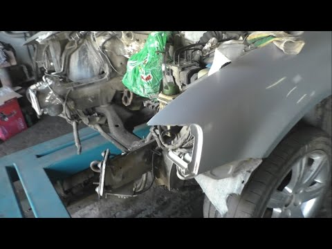 Видео: Volkswagen Passat B5 тяну передний лонжерон