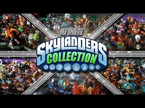 Видео: Вся моя коллекция Skylanders!!! | Mikeinoid