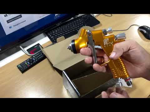 Видео: ОБЗОР DEVILBISS GTI PRO LITE - ДЮЗА 1 3, ВОЗДУШНАЯ ГОЛОВА TE10