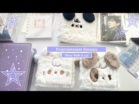Видео: ☁️✨Реорганизация биндера✨☁️