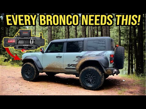 Видео: Установка лебедки на бампер Ford Bronco Raptor OEM (OPENROAD)