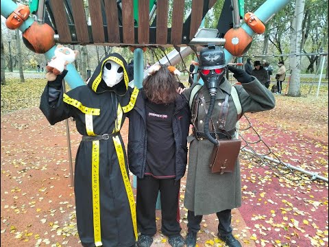 Видео: Furry. Фурри прогулка по Олонецкому проезду.