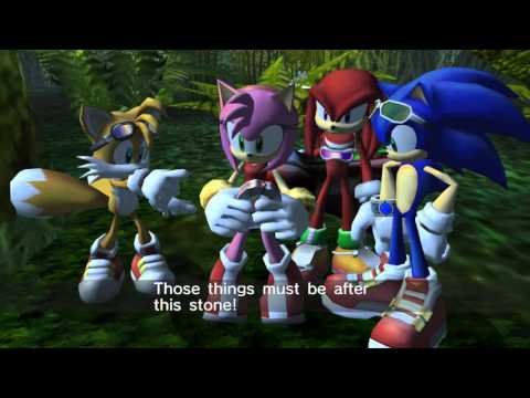 Видео: Sonic Riders Zero Gravity (Wii) История героев