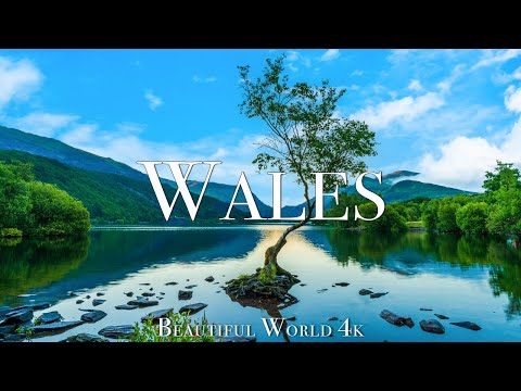 Видео: Уэльс 4K Nature Relaxation Film - Meditation Relaxing Music - Удивительная природа