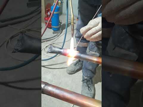 Видео: Вау, вот это да. 👍Пайка медной трубы под азотом