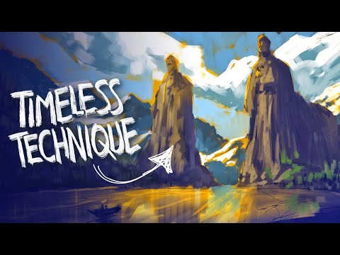 Видео: Попробуйте этот метод подмалевка! Техники рисования в Photoshop