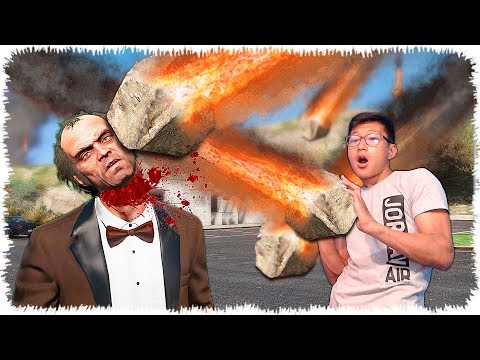 Видео: Қаш әйтпесе метеориттер басыңа құлайды (GTA V)