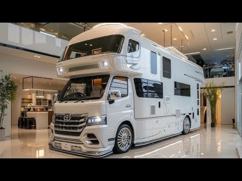 Видео: Toyota Double Decker Camper 2026 — роскошный двухэтажный автодом, не похожий ни на один другой!