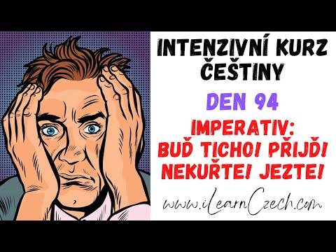 Видео: Курс чешского 94: Императив - нерегулярные изменения