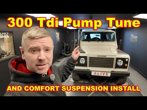 Видео: Настройка топливного насоса Defender 300 Tdi + установка подвески Comfort