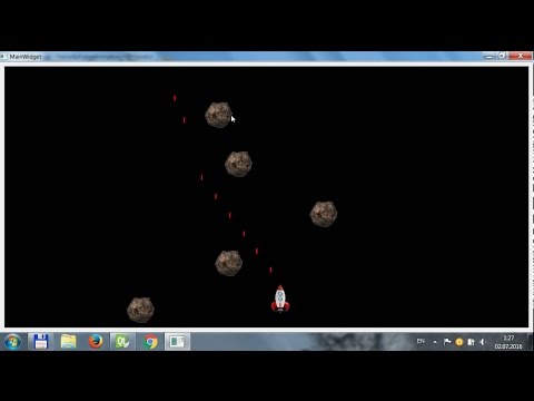 Видео: Qt - Покадровая анимация 2D-графики (Столкновения элементов)