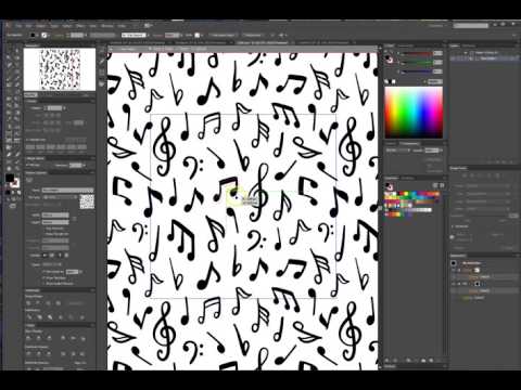 Видео: способ создания бесшовного паттерна в иллюстраторе