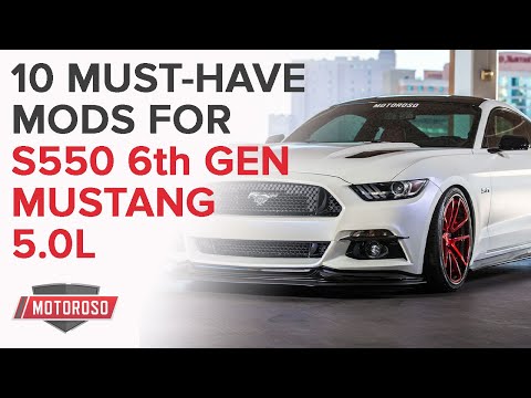 Видео: 10 обязательных модификаций для Ford Mustang S550 5.0L 2015+