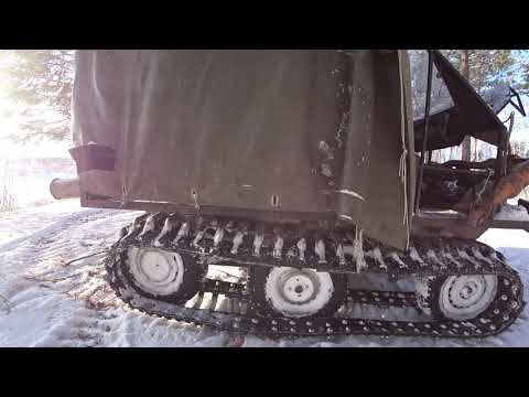 Видео: Не много о собаках и обзор моего гусеничного вездехода!