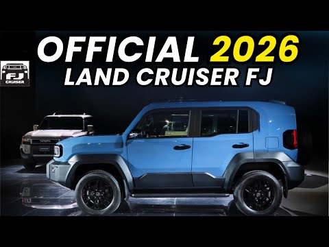 Видео: ПОДТВЕРЖДЕНО! Toyota Land Cruiser FJ 2026 — самый прочный внедорожник возвращается